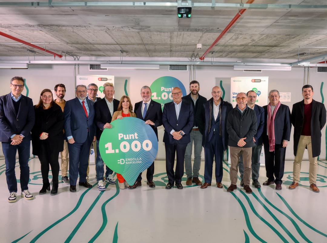 La red Endolla Barcelona consolida el liderazgo de la ciudad en electromovilidad