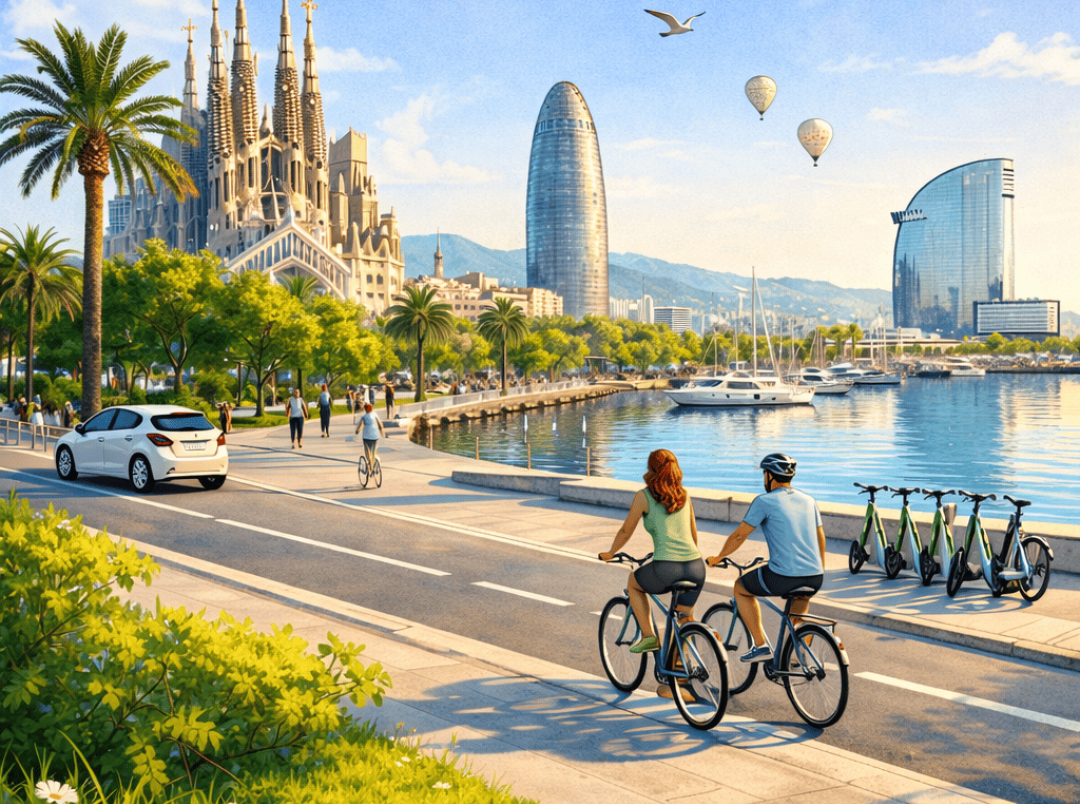 Barcelona menys nivell de contaminació