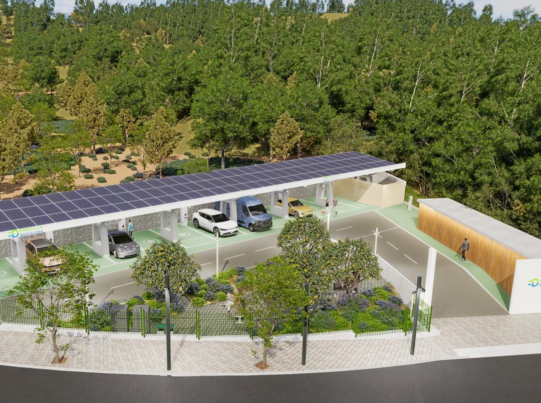 Endolla Barcelona presenta el primer hub de recàrrega ultraràpida de la ciutat