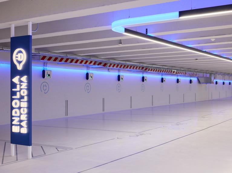 BSM Litoral Port amb zona preferent de recàrrega de vehicles elèctrics